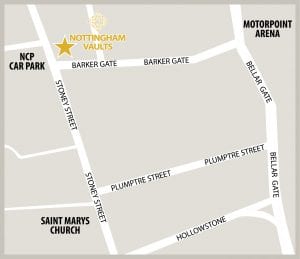 Map Of The Safety Deposit Box Facilty